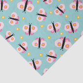 Kinder patroonvlinder tissuepapier (Detail)