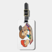 Kinder Pinewood Derby Car Race Bagagelabel (Voorkant verticaal)