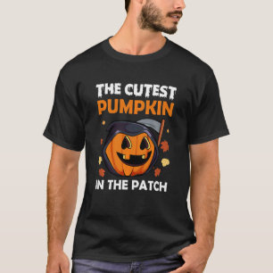 Kinder pompoen in de flacon Lazy Halloween Co T-shirt