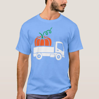 Kinder pompoen Truck Lazy Halloween Costume Cool T-shirt