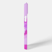 Kinder pony paarse roze strepen naam Case-Mate iPhone case (Achterkant / Rechts)