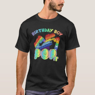 Kinder Pop 1 jaar oud jongetje Dino Gamer P T-shirt