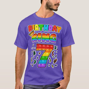 Kinder Pop 7 jaar oud jongetje Fidg T-shirt