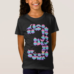 Kinder Pop Het 3e jaar oude 3e verjaardag Fidget P T-shirt