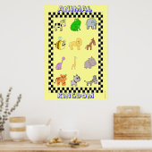 KINDER POSTERS - KAMER - KINDERKUNST - SPELEN (Keuken)