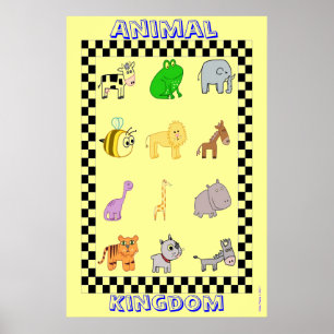 KINDER POSTERS - KAMER - KINDERKUNST - SPELEN