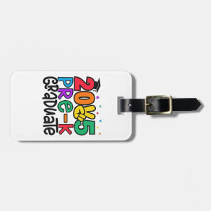 Kinder Pre-K Afstudeerder 2025 Preschool Prek Afst Bagagelabel