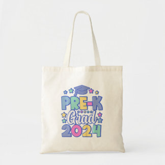 Kinder PreK Afstudeerder 2024 Preschool Afstuderen Tote Bag