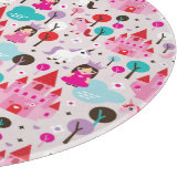 kinder prinses castle en unicorn snijplank (Hoek)