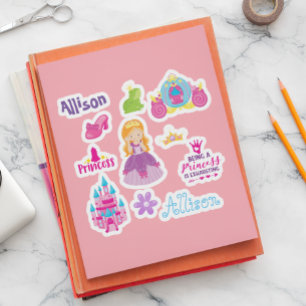 Kinder prinses Friends Personeelsformatie Sticker