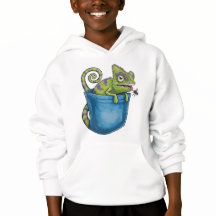 🦎 Kinder Pullover – Coole Eidechse