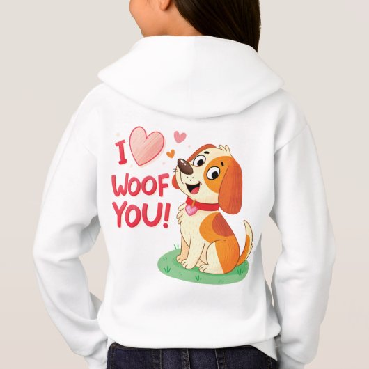 Kinder Pullover Hoodie (Achterkant)
