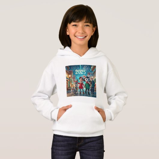 Kinder Pullover Hoodie (Voorkant volledig)