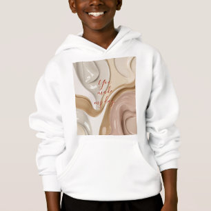 Kinder pullover hoodie in stijlvolle graphics