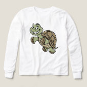 🐢 Kinder Pullover – Niedliche Schildkröte  (Voorkant)