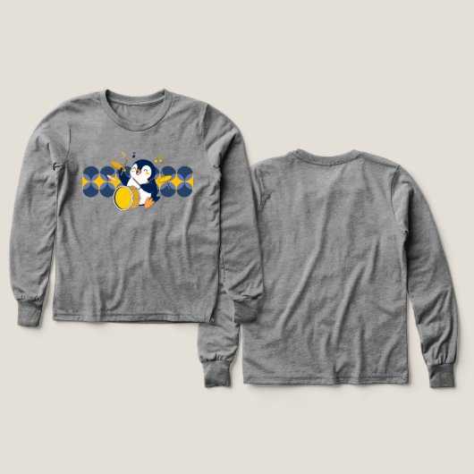 🐧 Kinder Pullover – Süßer Pinguin | Warmer Sweate (Voorkant /achterkant)