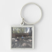 Kinder Pushing Buttonnen Schattigee Quote Sleutelh Sleutelhanger (Voorkant)