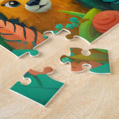 Kinder puzzle legpuzzel (Zijkant)