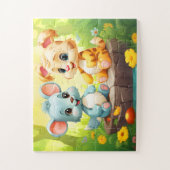 Kinder puzzle legpuzzel (Verticaal)