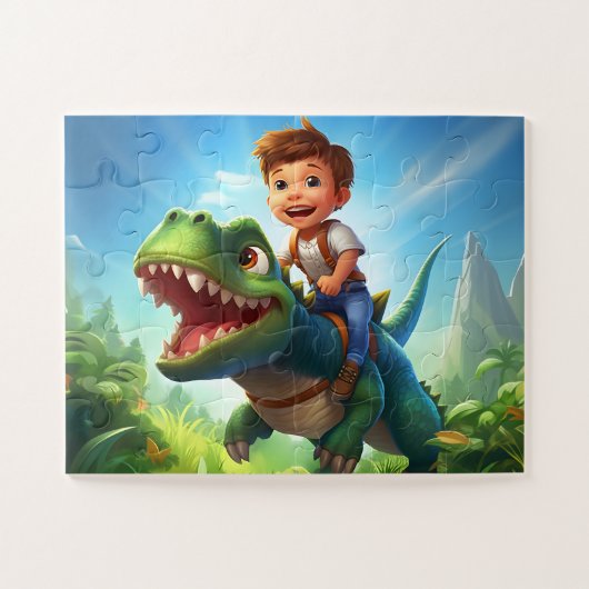 Kinder puzzle legpuzzel (Horizontaal)