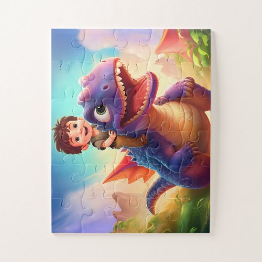 Kinder puzzle legpuzzel (Verticaal)