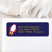 Kinder Raketschotel buitenruimte Etiket (Insitu)