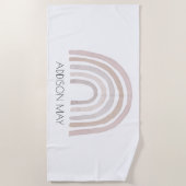 Kinder regenboog handdoek (Voorkant)