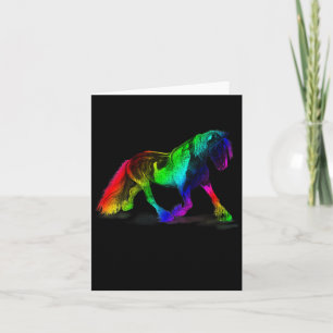 Kinder Regenboog Paard Paardrijden Esquireian T S Kaart