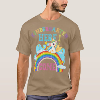 Kinder regenboog Unicorn Lover Kindergarten T-shirt