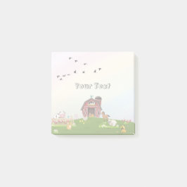 Kinder regenboog voor kalveren post-it® notes