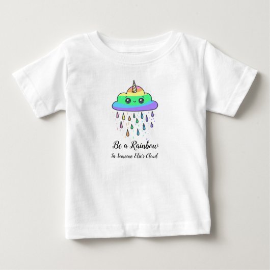 Kinder regenboogwolken Grafisch T-shirt (Voorkant)