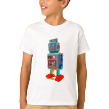 KINDER RETRO ROBOT T-SHIRT