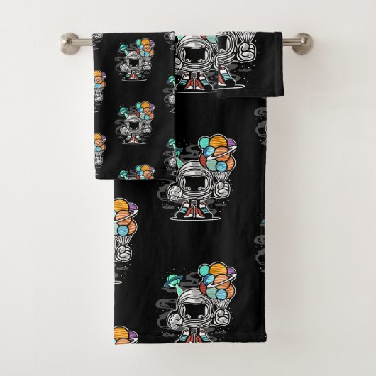 Kinder robot bad handdoek (Insitu)