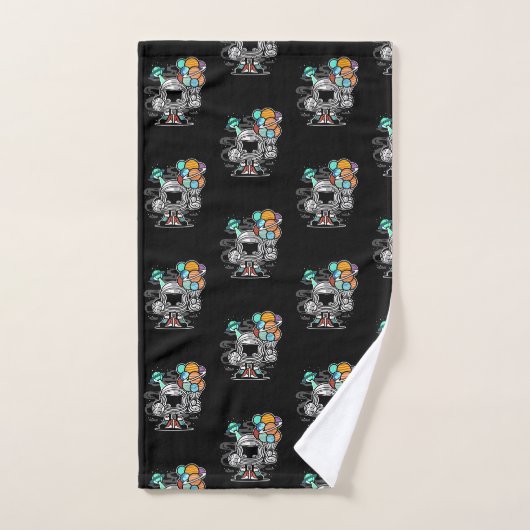 Kinder robot bad handdoek (Handdoek)