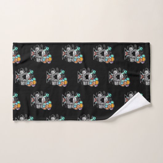 Kinder robot bad handdoek (Handdoek)