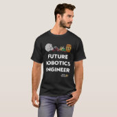 Kinder Robot Future Robotics Engineer T-shirt (Voorkant volledig)