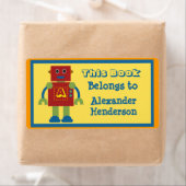 Kinder Robot Monogram Boek Sticker (Insitu)