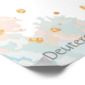 Kinder Room Scripts houden van je Franse Bulldog Poster (Hoek)