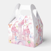 Kinder roze fee prinses party cadeau bedankdoosjes (Achterkant)