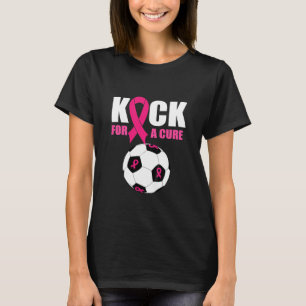 Kinder roze lint Voetbal voor meisjes jongens scho T-shirt