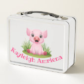 Kinder roze ronddraaibak (Achterkant)