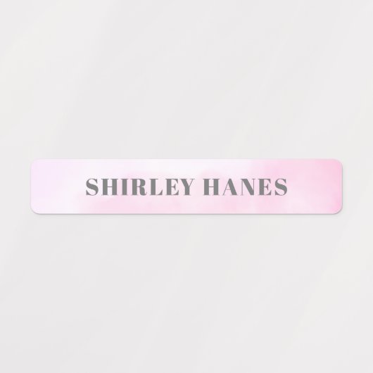 Kinder Rugtas | Oudere Ouder Blush Roze Kleding Labels (Design 1)