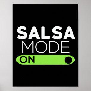 Kinder Salsa Mode op Shirt - Funny Dancing Shirt 6 Poster