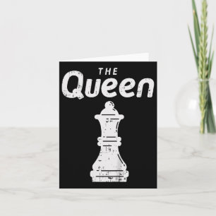 Kinder schaakstuk De Queen Shirt Halloween Groep M Kaart