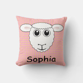 Kinder schapenlamp kussen