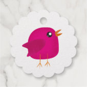 Kinder schattige geboorte bedankjes labels (Achterkant)