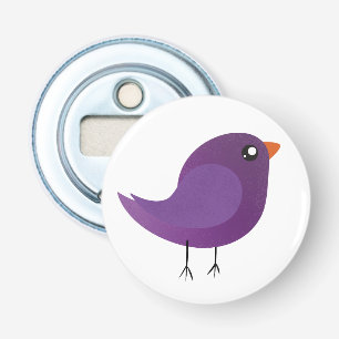 Kinder schattige geboorte button flesopener