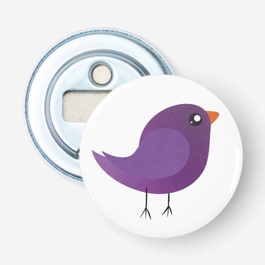 Kinder schattige geboorte button flesopener (Voorkant)