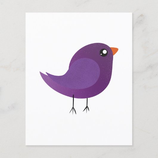 Kinder schattige geboorte flyer (Voorkant)