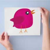 Kinder schattige geboorte flyer (Hand)